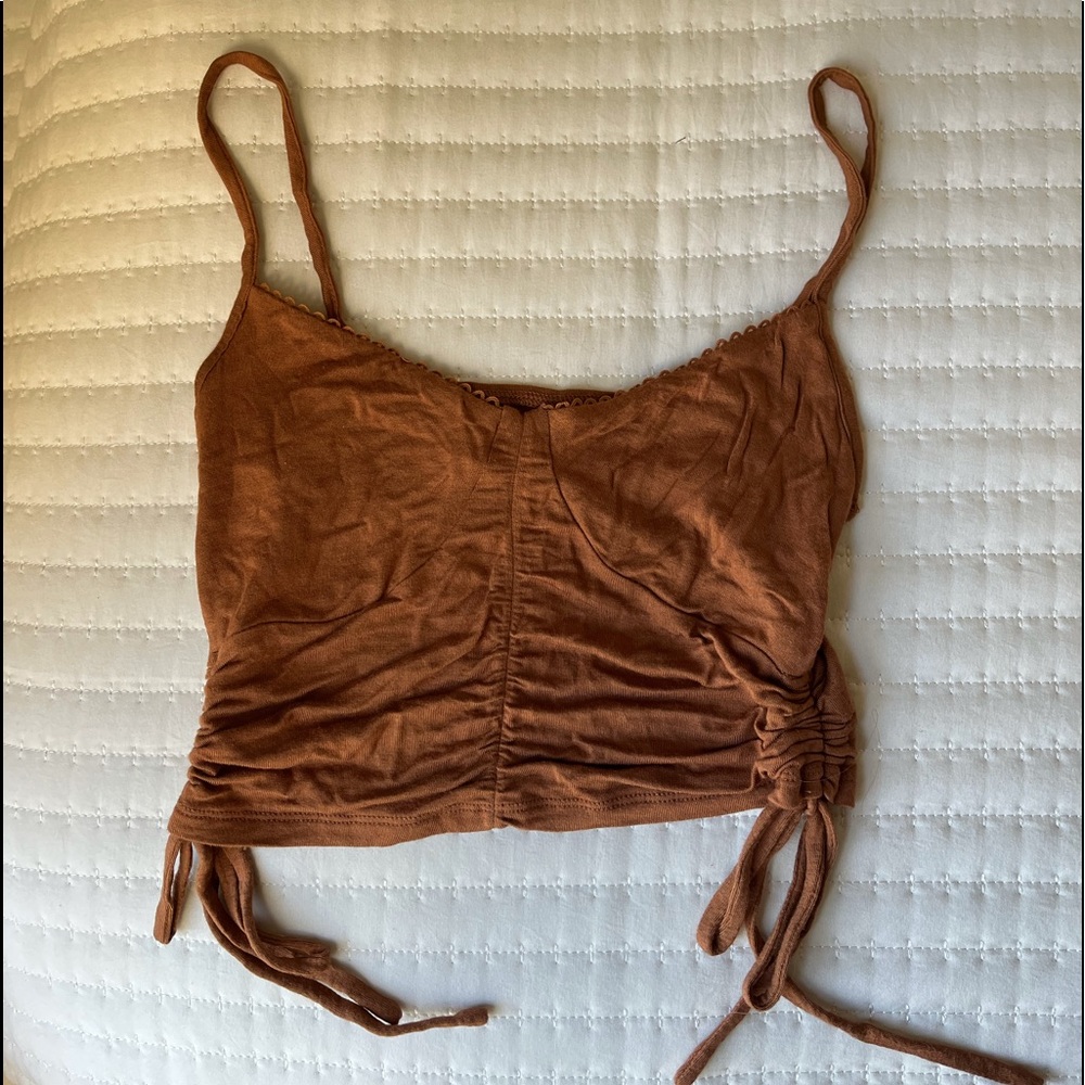 PACSUN rust brown tank top